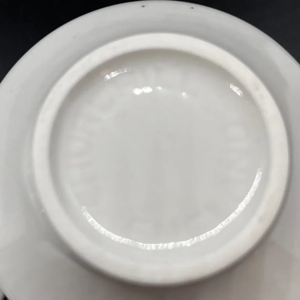 Blue Willow 3 Piece Set-Dinner Plate, Cup and Saucer by Churchill NIB